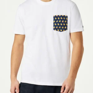 T.Shirt ducky print pocket