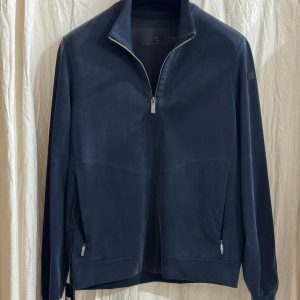 Giubbino full zip cupro