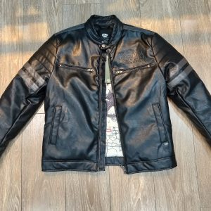 Giubotto Ecopelle Motociclista