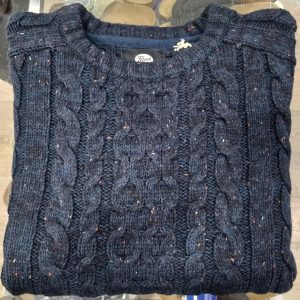 Maglia Girocollo Trecce