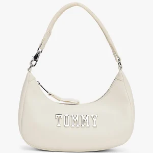 Borsa con logo in metallo