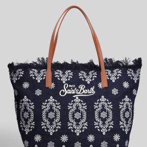 MC2 Sainth Barth City Bag Fringe Sangallo Denim Dark